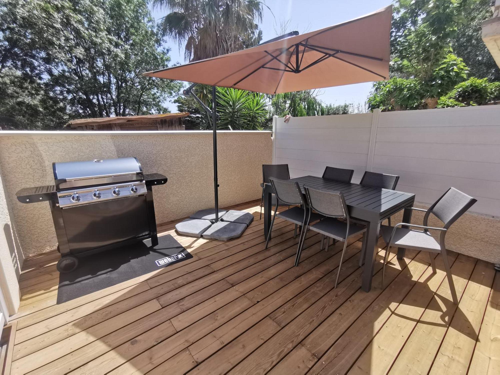 Maison Renovee A Marseillan Plage Ngoại thất bức ảnh